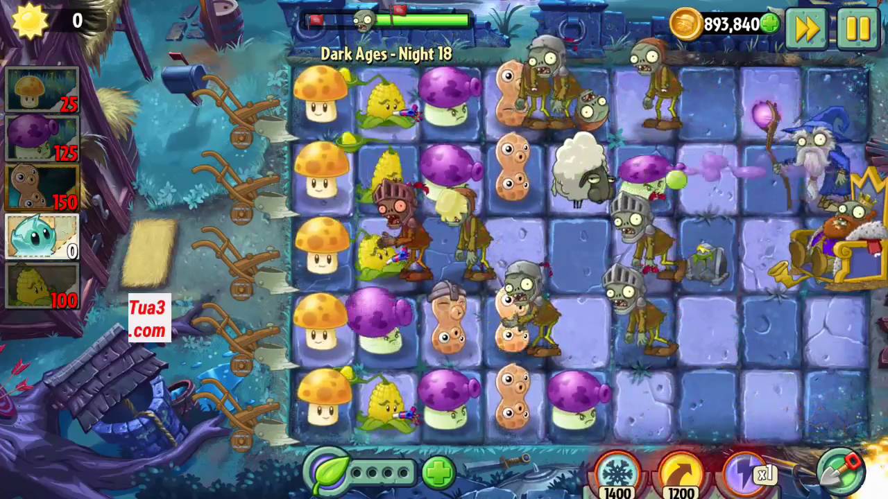 plants-vs-zombies-2-it-s-about-time-gameplay-walkthrough-part-128-zb-dark-ages-night-18-cmc