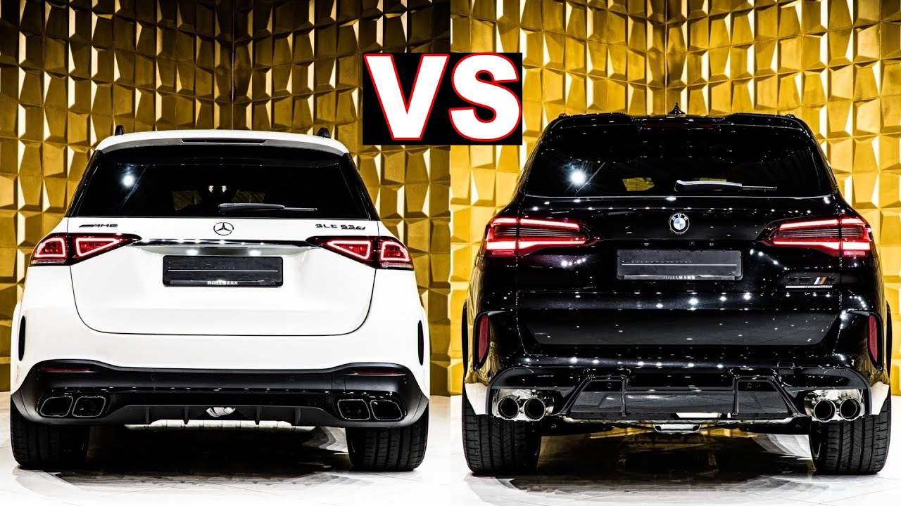 BMW X5 M Competition vs Mercedes AMG GLE 63 S (2020 2021) gle 63s vs