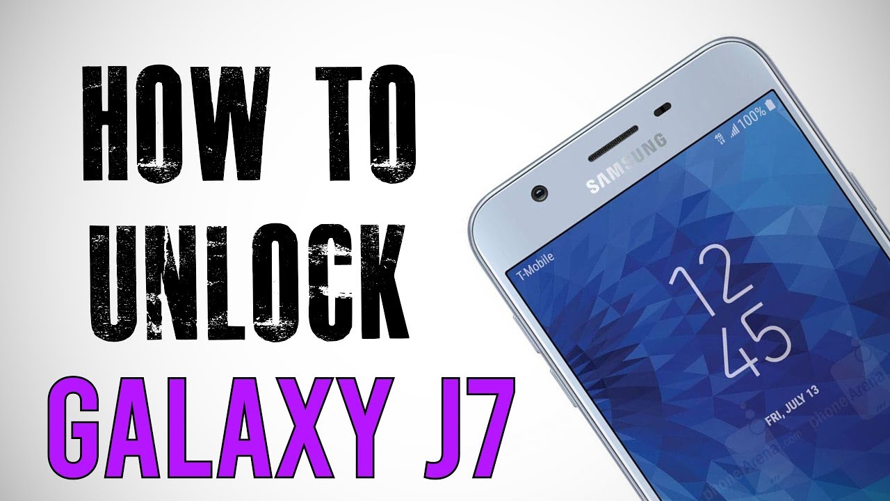How To Unlock Samsung Galaxy J7 Any Carrier or Country (Re-Upload)