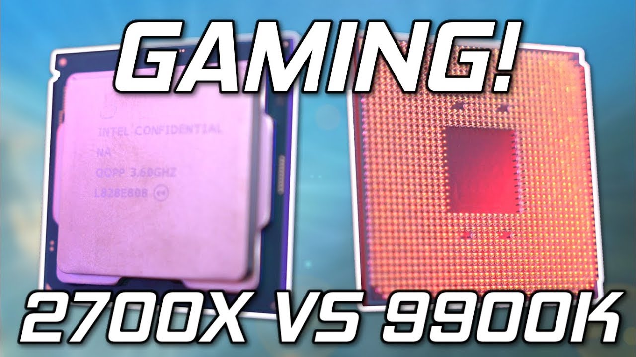 Intel Vs AMD! Which 8 Core Processor Should YOU Buy? (9900k vs 2700X Gaming)