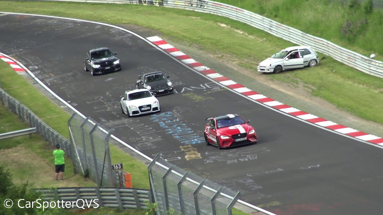 Nürburgring Touristenfahrten 14-6-2019 Evening - Crashes ...