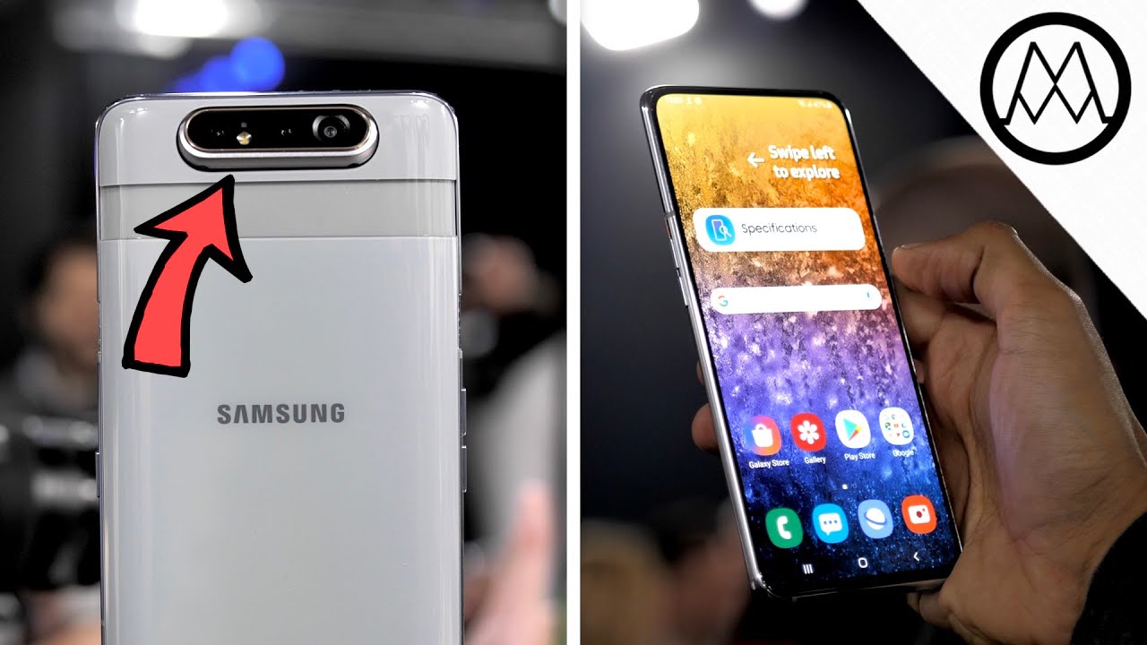 Samsung Galaxy A80 Rotating Camera Hands On Review Cmc Distribution English