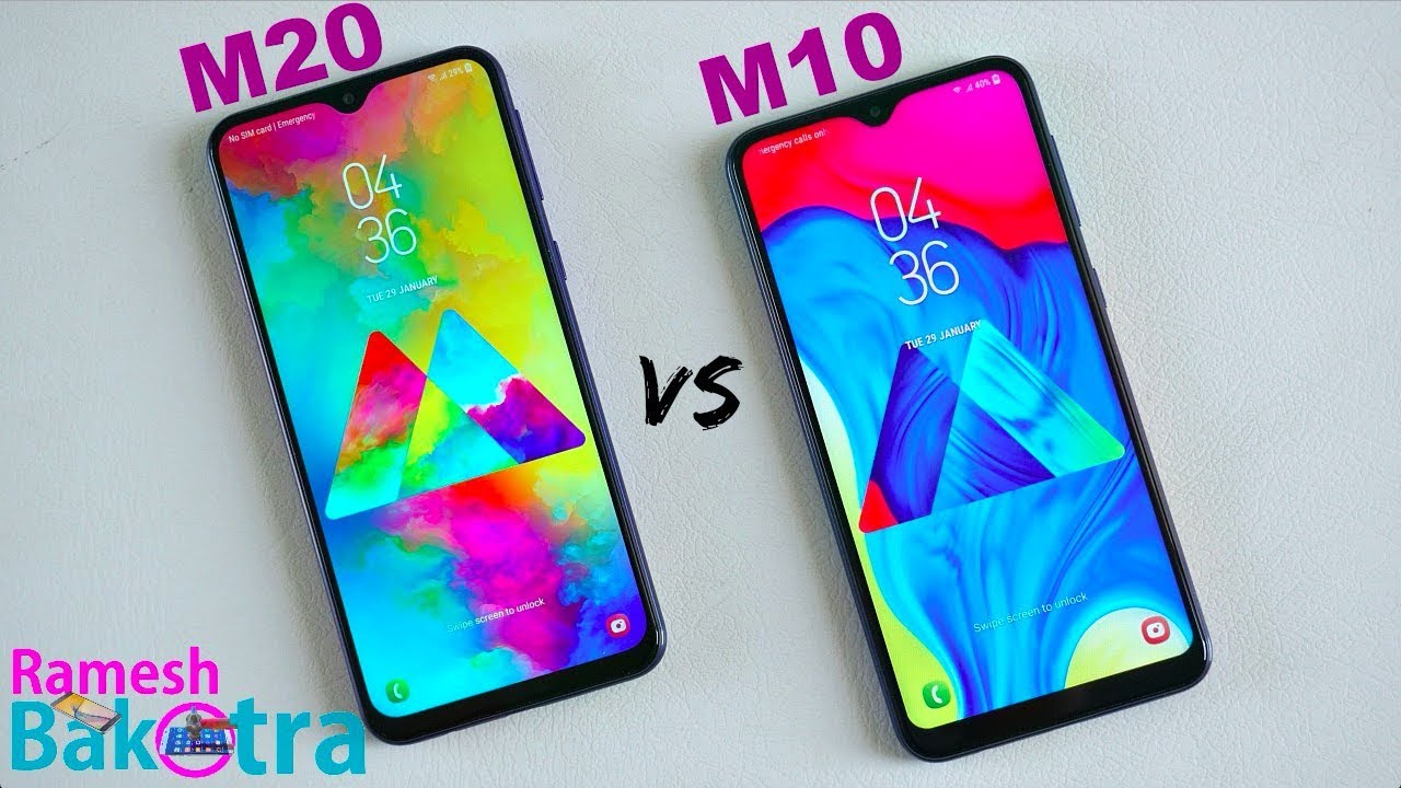 Samsung Galaxy M Vs Galaxy M10 Speedtest And Camera Comparsion Cmc Distribution English