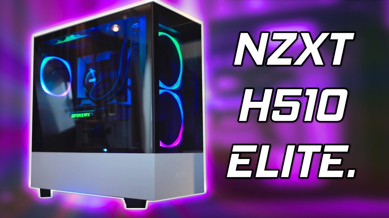 THE PRETTIEST CASE EVER?! 😍 NZXT H510 Elite @ Computex 2019
