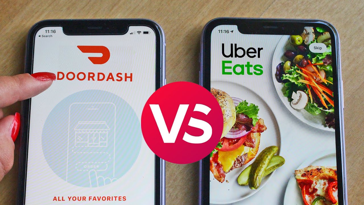 Uber Eats vs DoorDash order test and app comparison CMC distribution