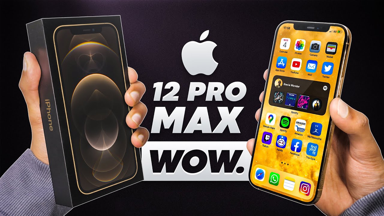 Iphone 12 Pro Max Unboxing Review Cmc Distribution English