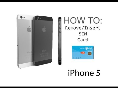 Iphone 5 5s How To Insert Remove A Sim Card Cmc Distribution English