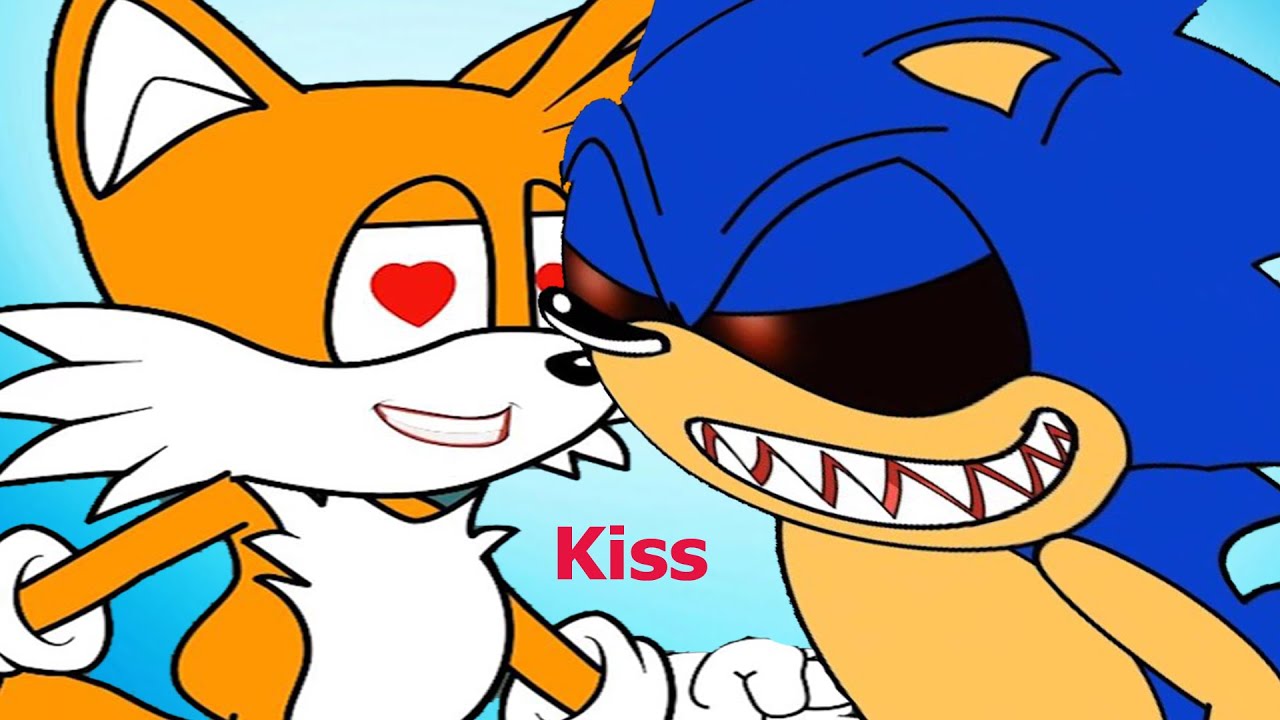 photoshop sonic tails kiss sonic exe - how to creat thumbnail youtube
