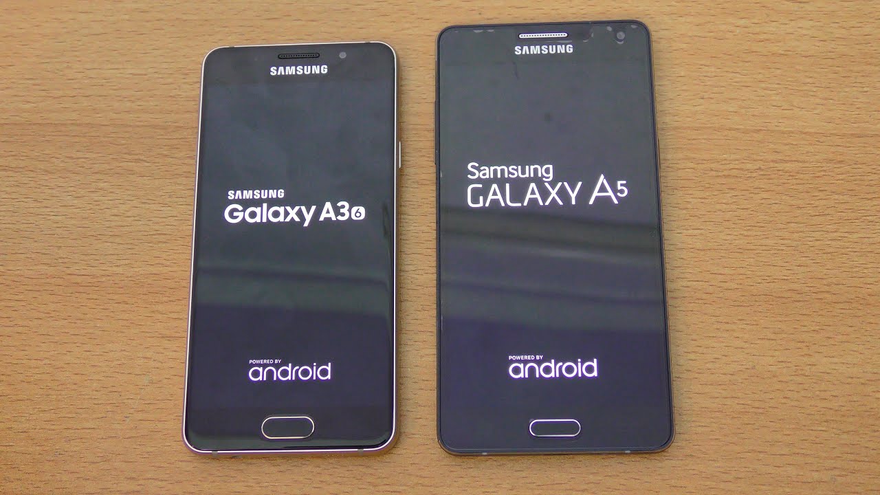 Paine Gillic Onbevredigend sociaal Samsung Galaxy A3 (2016) vs Galaxy A5 (2015) - Speed & Camera Test (4K) -  CMC distribution English