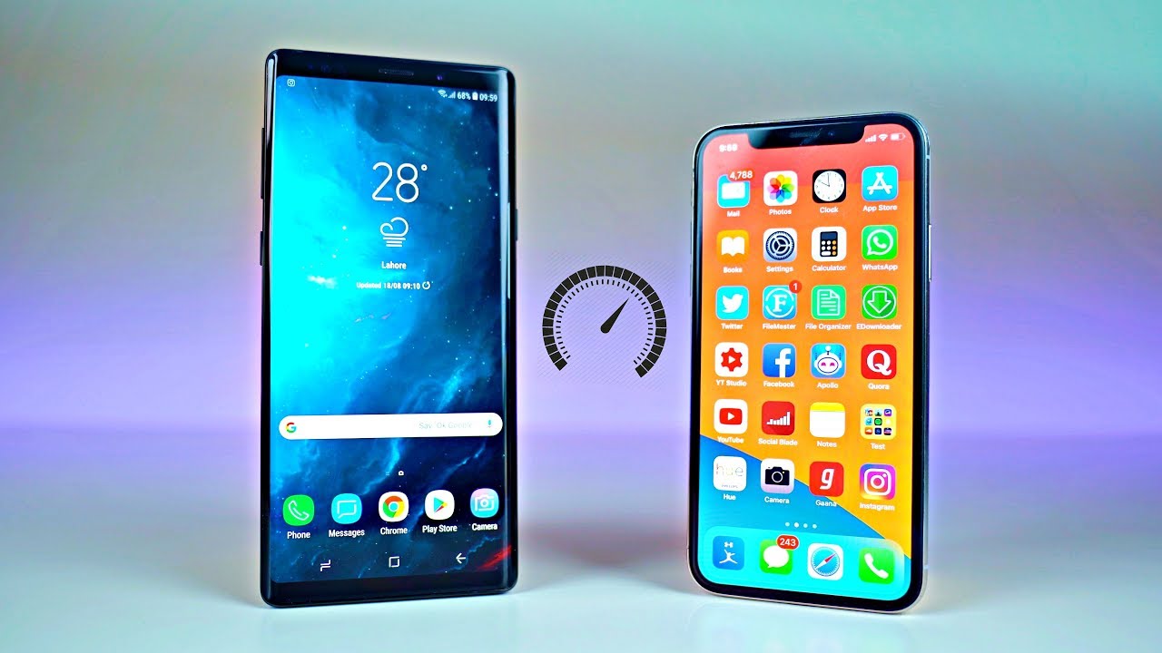 Iphone note 9. Samsung Note 10 Plus или iphone x. Сравнение самсунг ноут 9 и айфона XS.