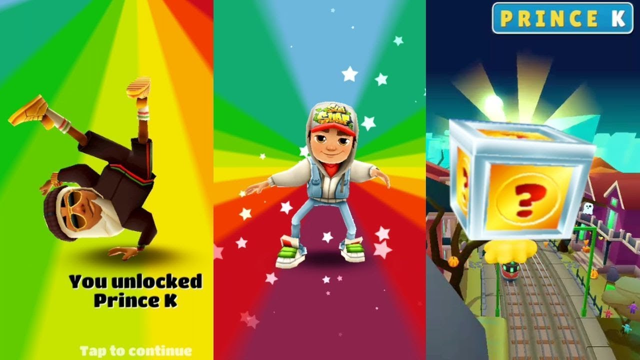 UNLOCKING PRINCE K ON SUBWAY SURFERS NEW ORLEANS 2018! - CMC ...