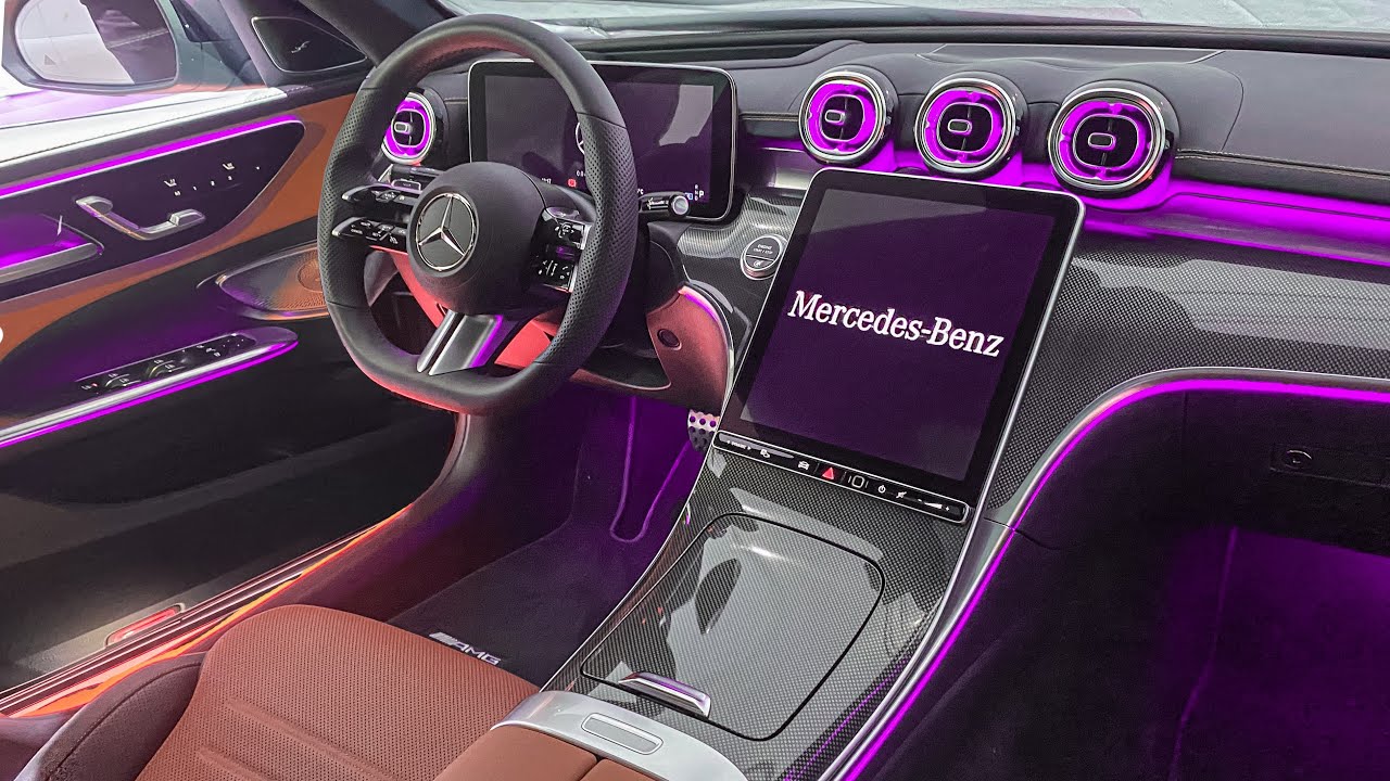 ALL NEW 2022 Mercedes Benz CClass INTERIOR! First Full Interior View