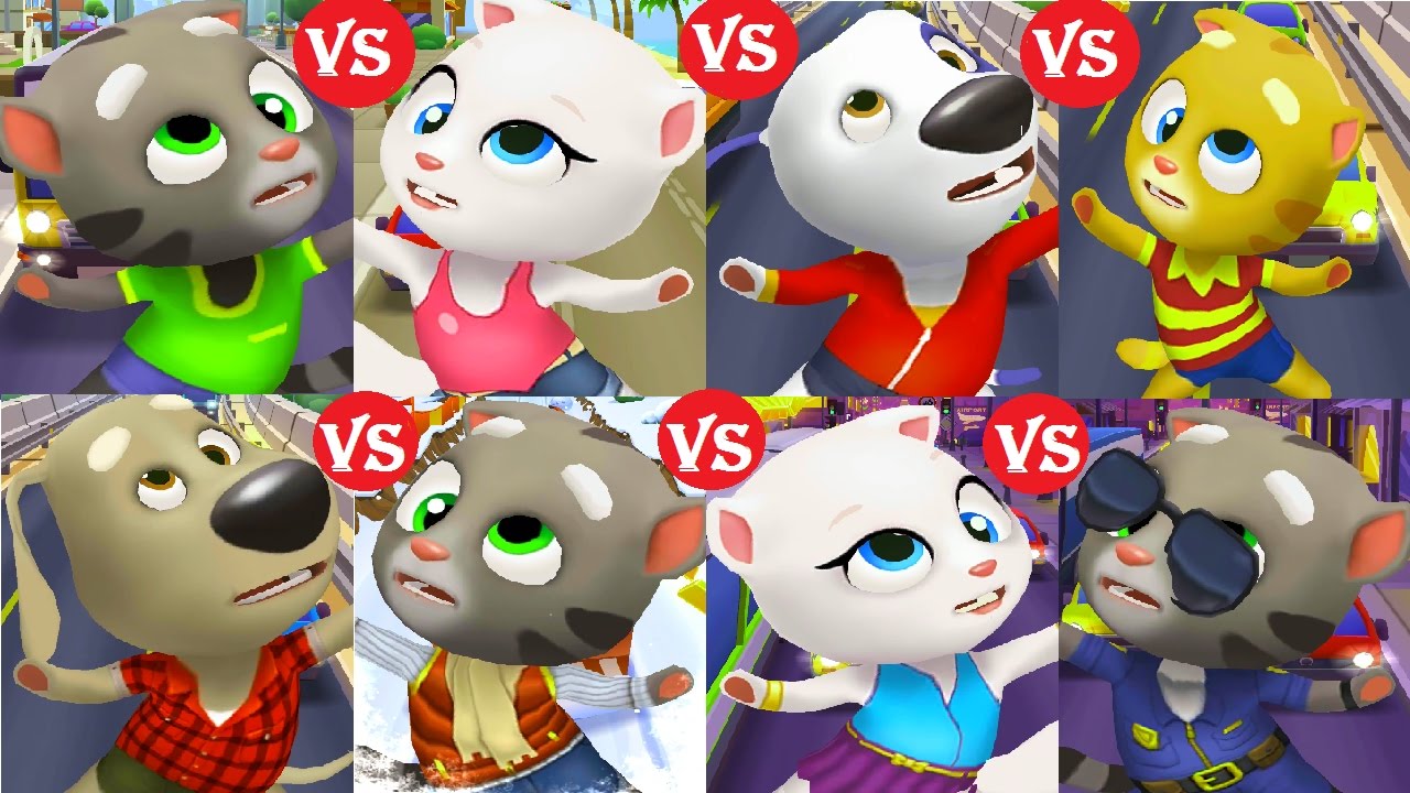 first-8-characters-talking-tom-gold-run-angela-hank-ginger-ben-frosty-neon-officer-vs