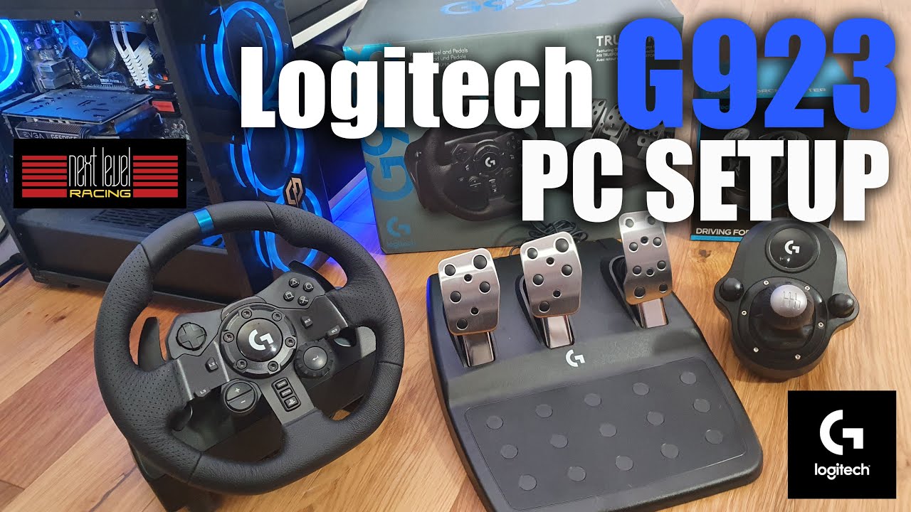 How To Setup Logitech G923 Racing Steering Wheel On A PC CMC