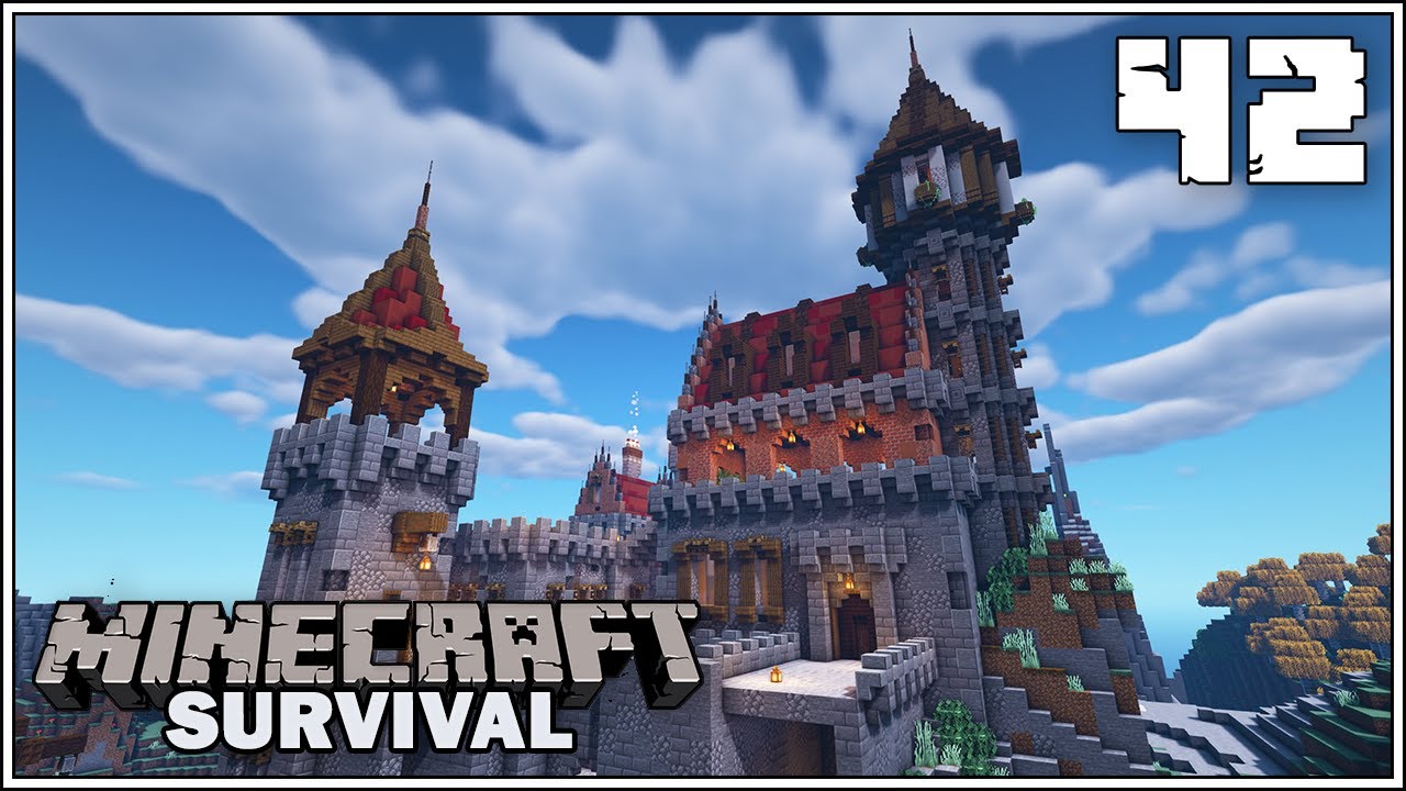 The Castle Dining Hall Kitchen Episode 42 Minecraft 1 15 Survival Let S Play Cmc Distribution English