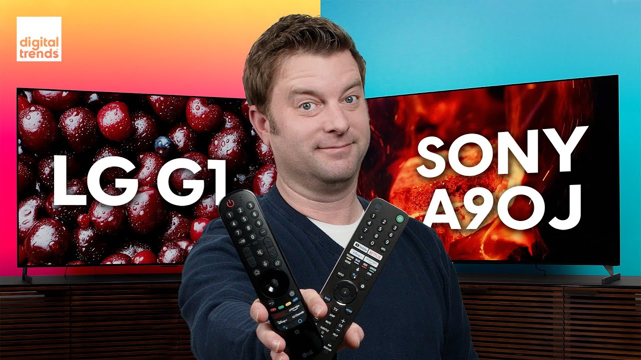 LG G1 OLED vs. Sony A90J OLED Epic OLED Battle CMC distribution English