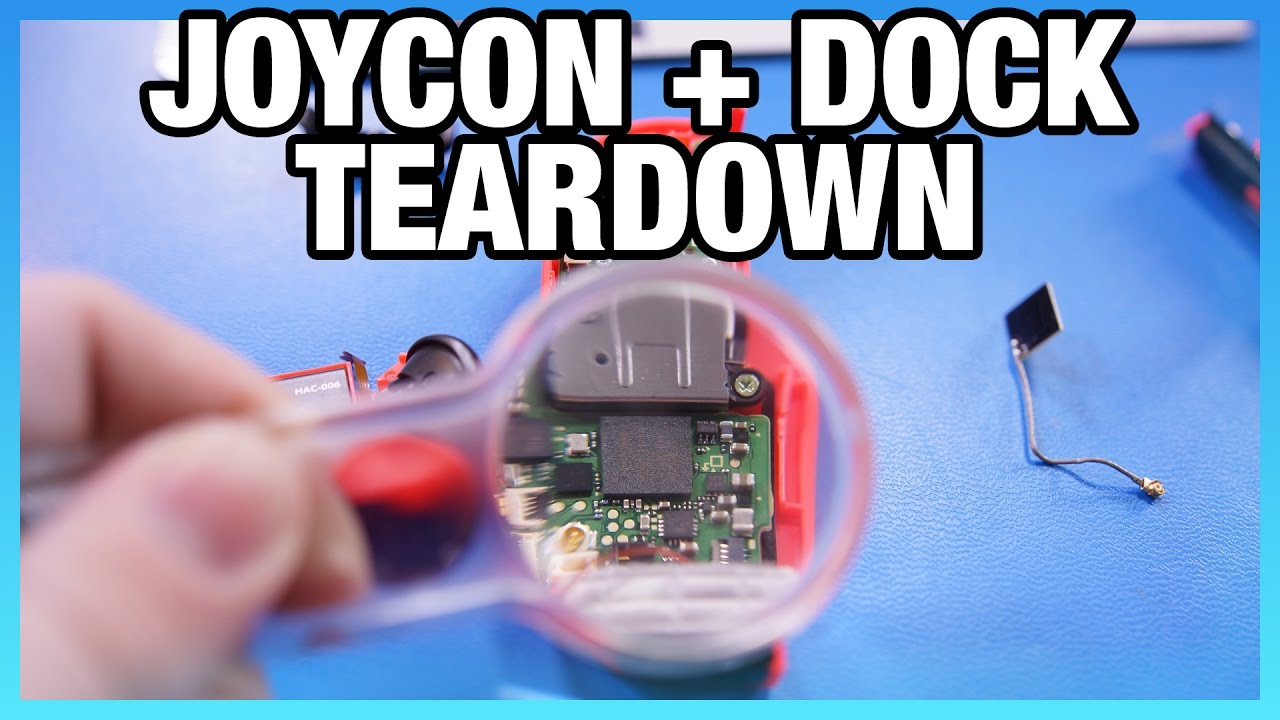 Nintendo Switch Joycon & Dock Teardown