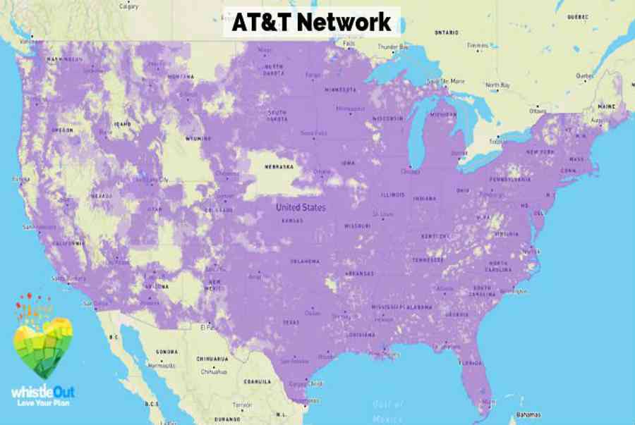 AT&T Coverage Map How It Compares CMC distribution English