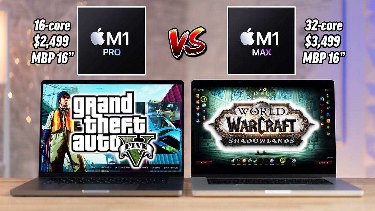 16 vs 32-core M1 Pro vs M1 Max MacBook Pro Gaming Review - CMC ...