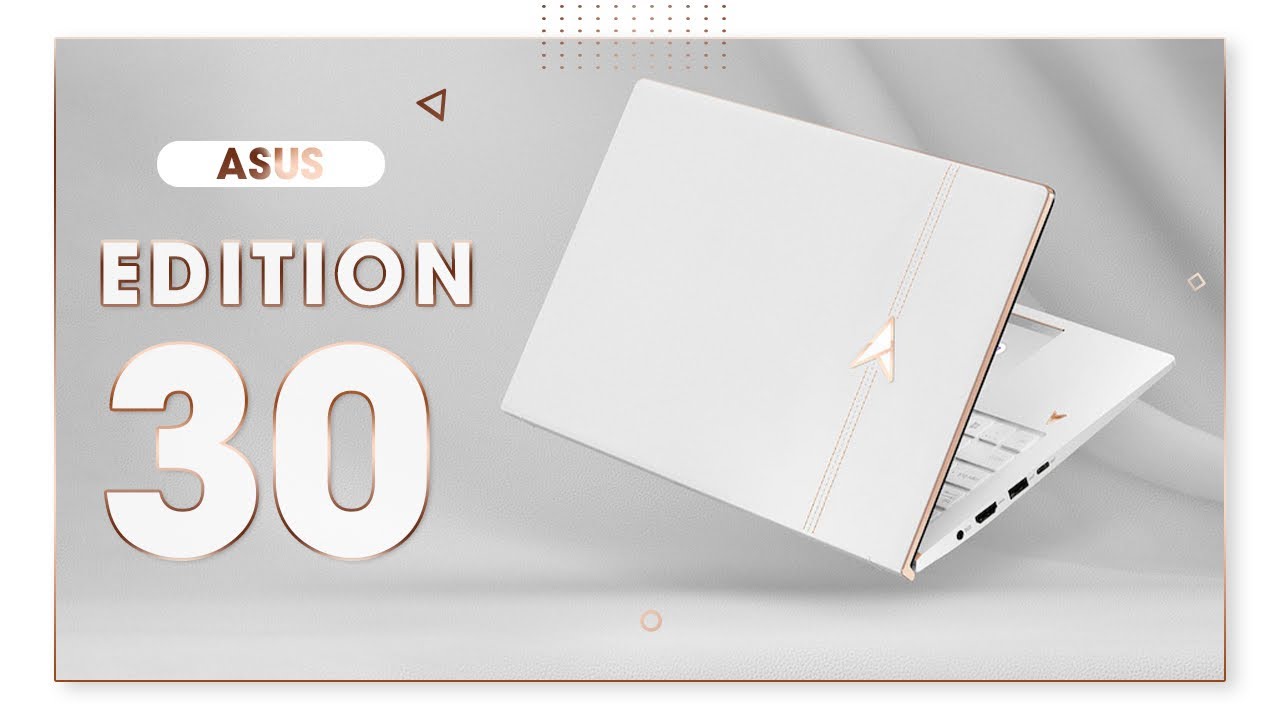 Asus Zenbook Edition 30 – Phiên bản kỷ niệm 30 năm của ASUS !!!