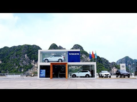 Độc đáo Showroom trưng bày di động của Volvo tại Việt Nam |XEHAY.VN|