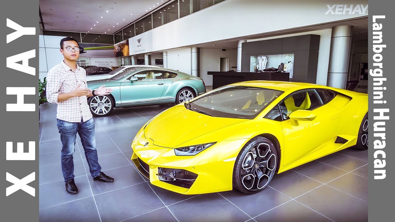 Khám phá chi tiết Lamborghini Huracan chính hãng |XEHAY.VN|