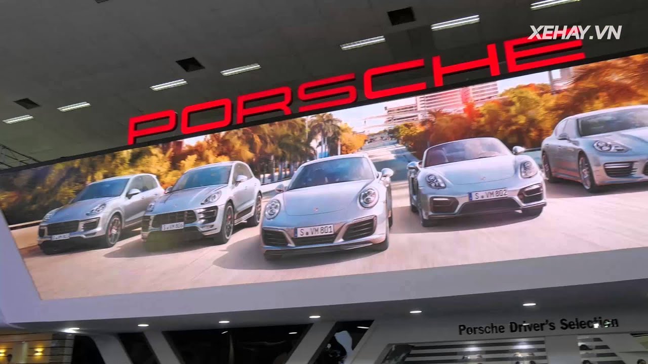 Porsche mang dàn xe sang hàng đầu tới VIMS 2015