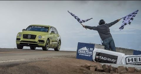 SUV siêu sang Bentley Bentayga lập kỷ lục tại Pikes Peak |XEHAY.VN|