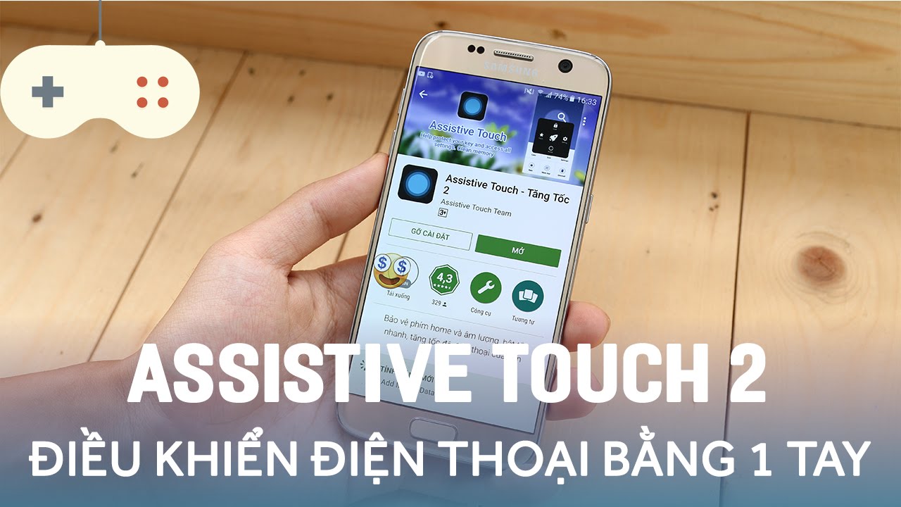 Vật Vờ| Assistive Touch - Ứng dụng không thể thiếu cho smartphone màn hình lớn