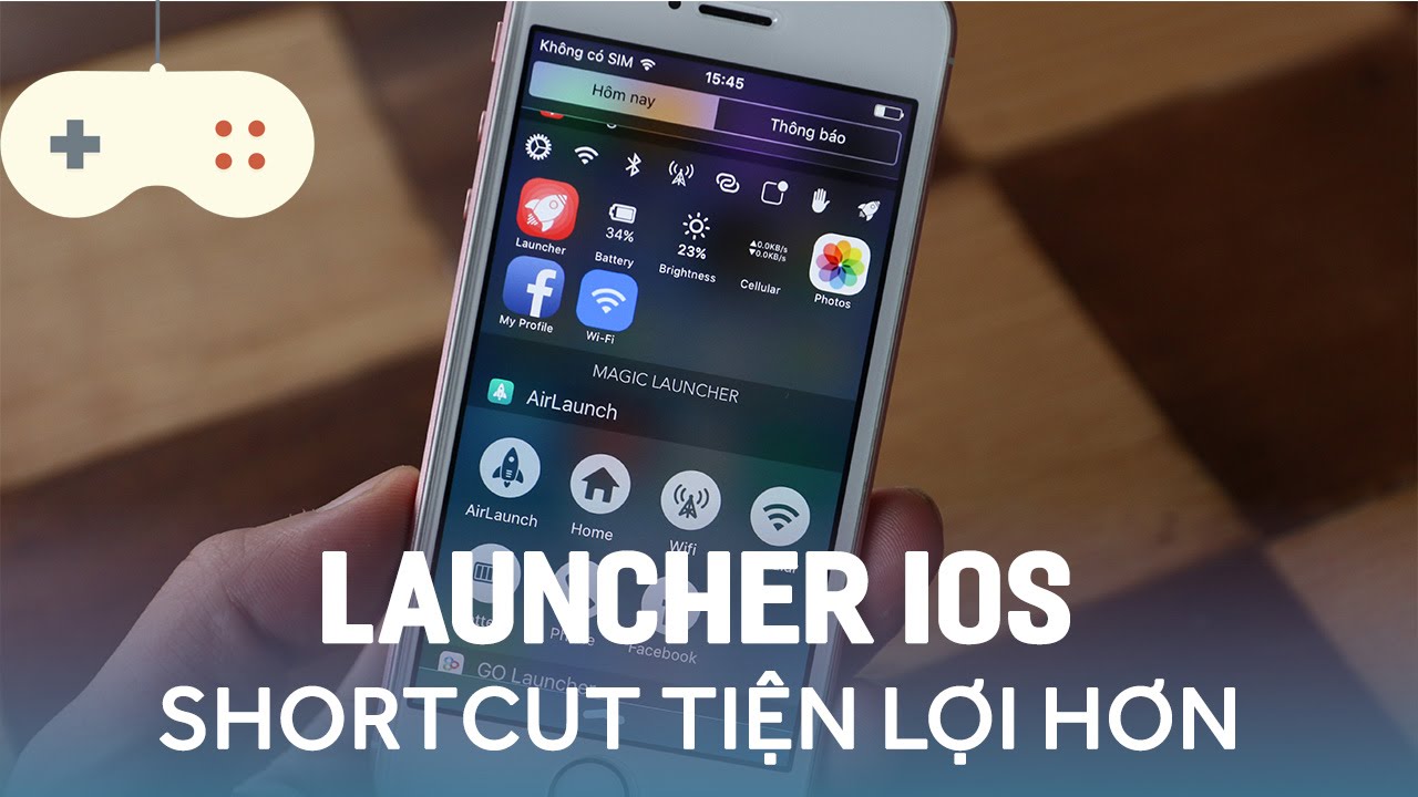 Vật Vờ| Cài đặt launcher cho iPhone: shortcut tiện hơn