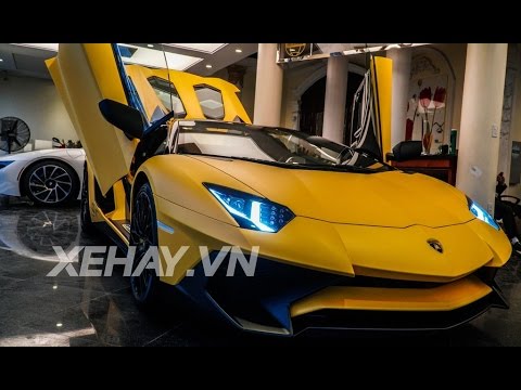 [XEHAY.VN] Chi tiết Aventador SV mui trần duy nhất giá 39 tỷ tại Việt Nam
