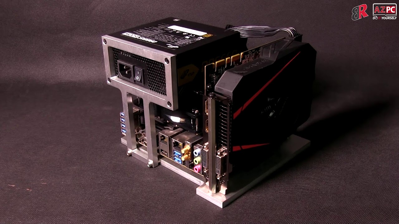 Build itx pc with bench table, mini case, show inside your tiny pc