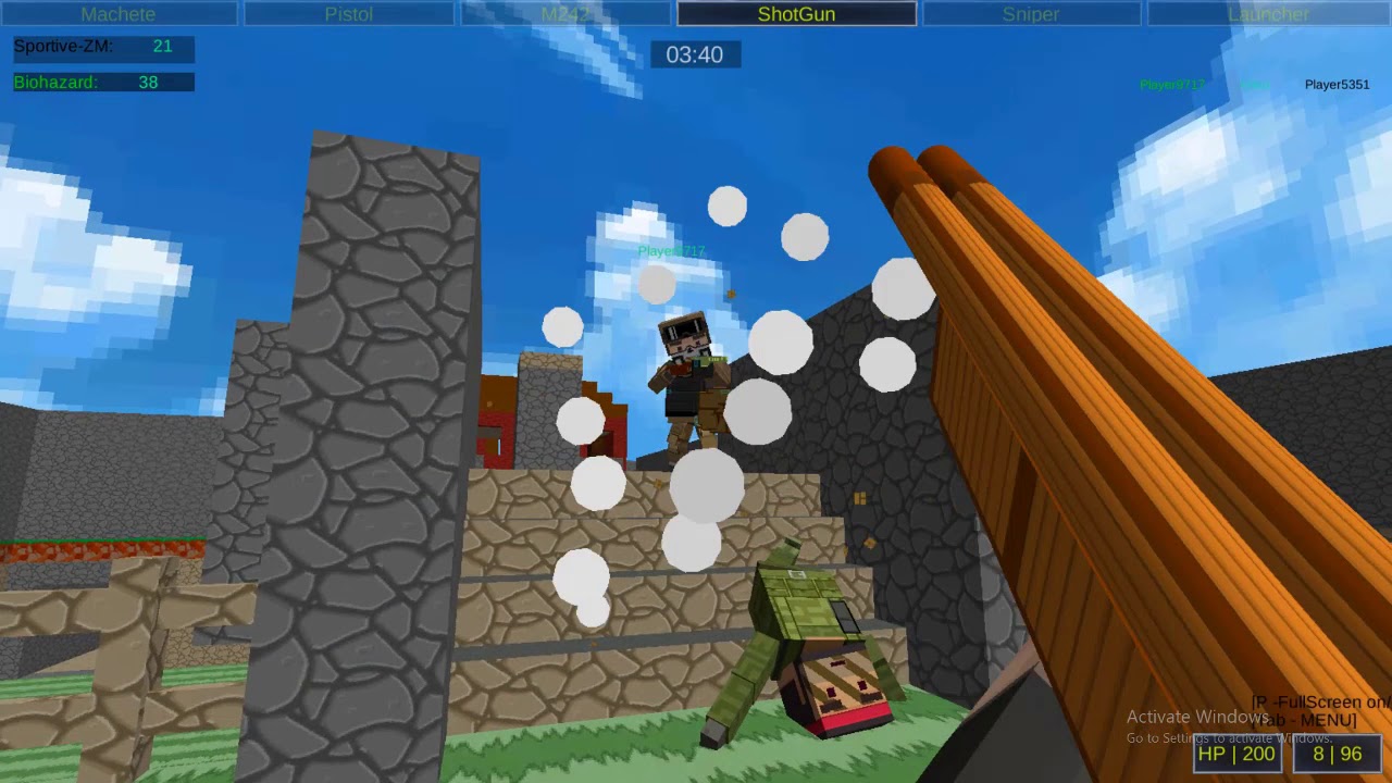 Chơi game bắn súng: Pixel Gun Apocalypse 7 - Cực đã trên y8.com