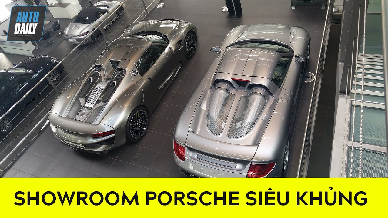 ĐỘT NHẬP showroom Porsche KHỦNG, ngỡ ngàng với SIÊU PHẨM triệu đô |Porsche Showroom|