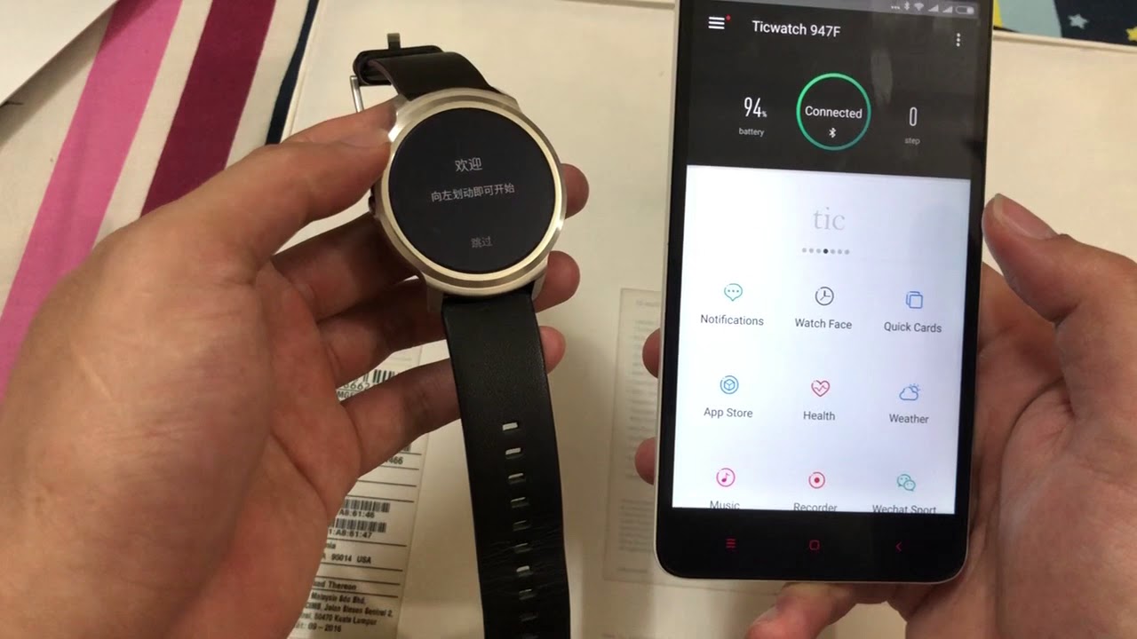 Gioshop hướng dẫn kết nối Ticwatch 1, 2, E, S bản nội địa với điện thoại chạy Android Gioshop hướng dẫn kết nối Ticwatch 1, 2, E, S bản nội địa với điện thoại chạy Android