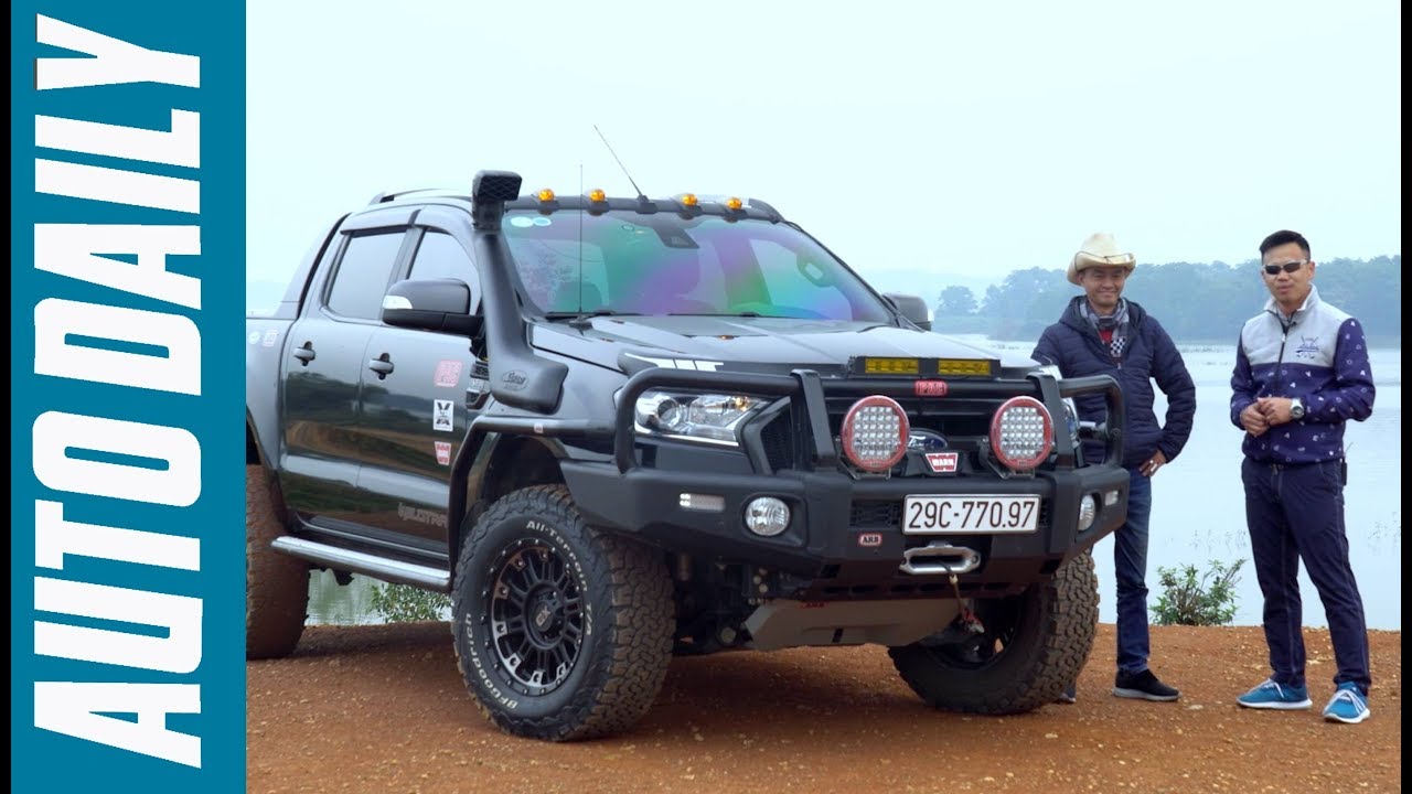 Khám phá Ford Ranger độ "khủng" theo phong cách Adventure tại Việt Nam |AUTODAILY.VN|