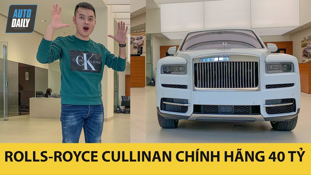 Trải nghiệm đẳng cấp Rolls Royce Cullinan 2020 chính hãng đầu tiên tại Việt Nam, giá 40 tỷ