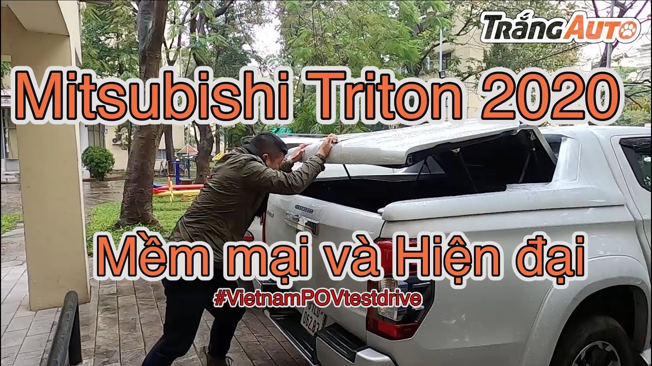 Mitsubishi Triton - bán tải mềm mại, hiện đại | POV test drive