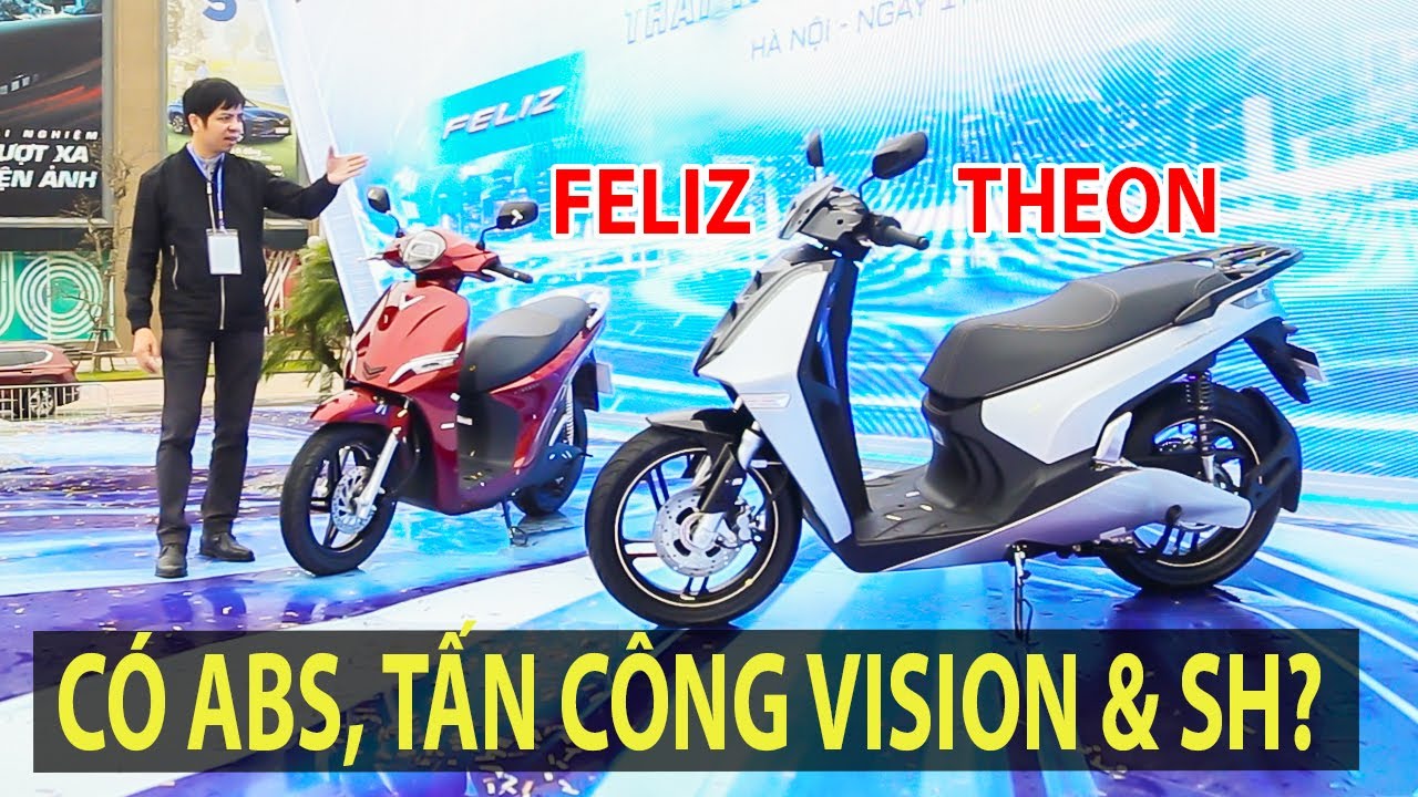 Vinfast ra mắt bộ đôi xe máy điện: Feliz và Theon - Tấn công Honda Vision và Sh | TIPCAR TV