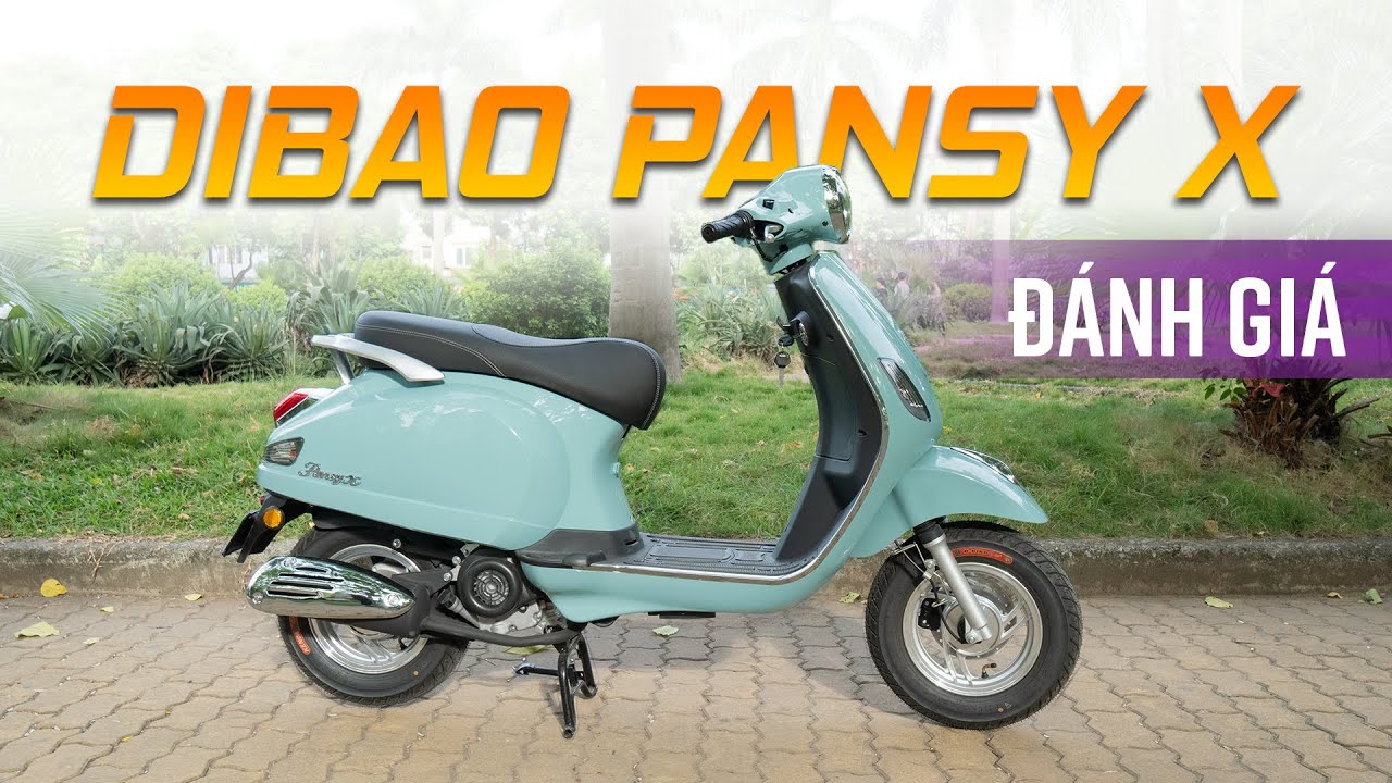 Xe tay ga 50cc giá 22 triệu - đẹp mà không cần bằng lái - Dibao Pansy X ...