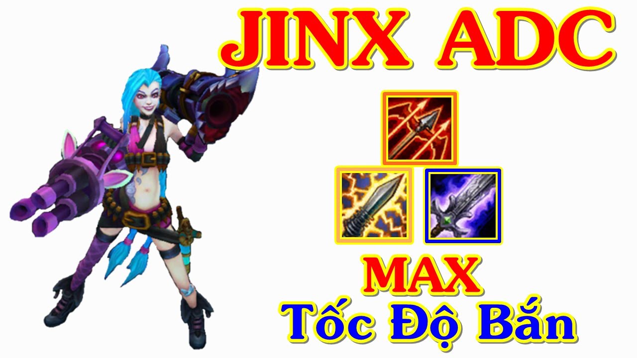 Jinx ADC Max Tốc Độ Đánh Bắn Như Cái Máy | Trâu Best Udyr