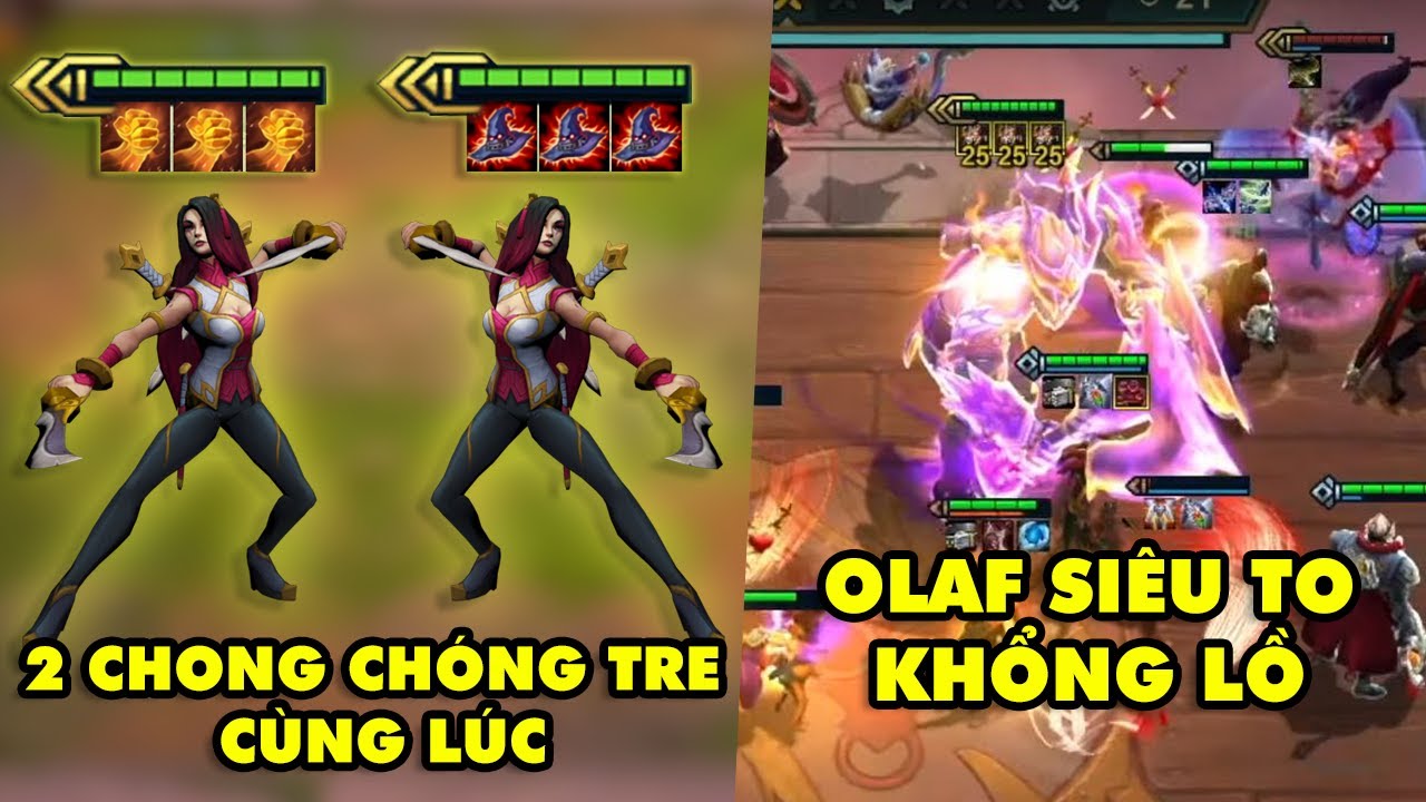 TOP khoảnh khắc điên rồ nhất Đấu Trường Chân Lý số đặc biệt: 2 Katarina 3 sao, Olaf siêu to khổng lồ