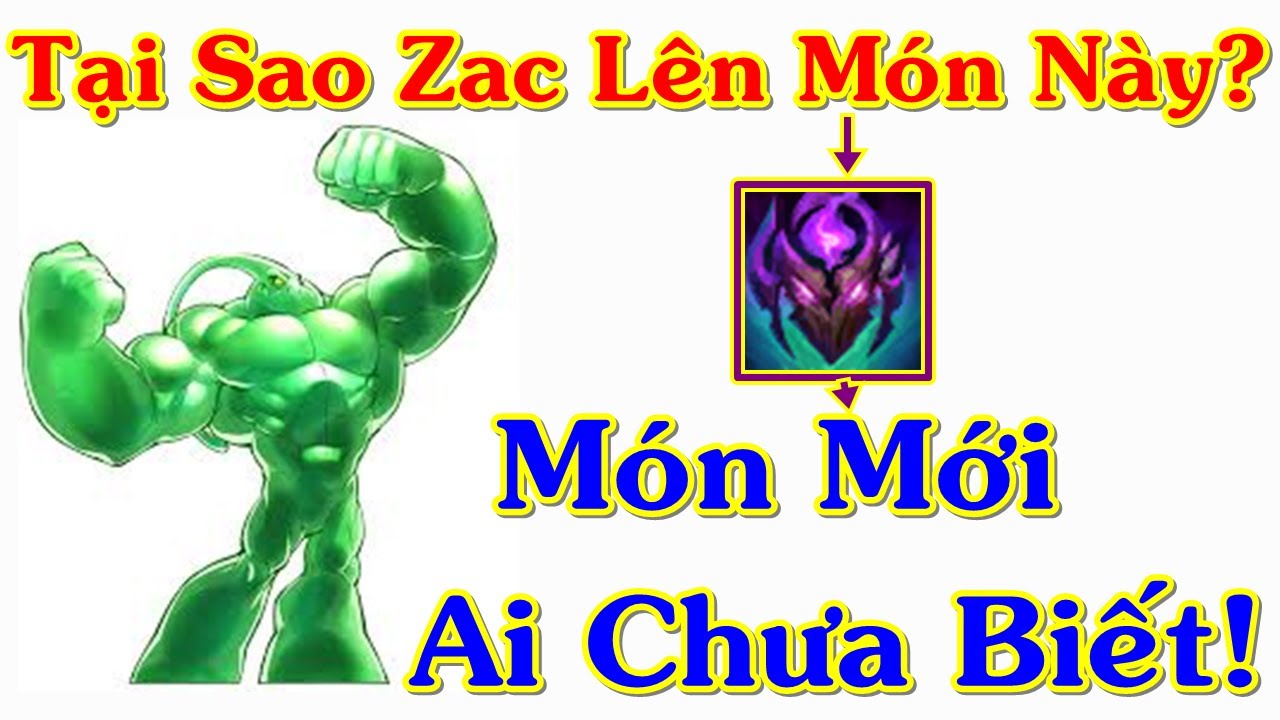 Tại Sao Trâu Chơi Zac Lên Món Mới Vậy Nó Là Món Đồ Gì | Trâu Best Udyr