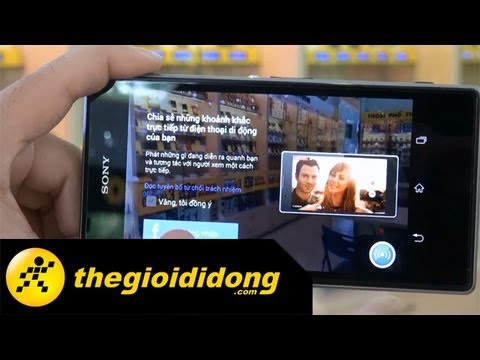 Ứng dụng Camera Sony Xperia Z1 C6902 | www.thegioididong.com