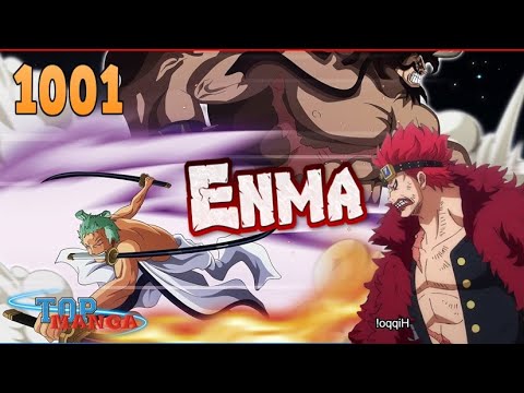 [Dự đoán One Piece 1001]. Zoro sử dụng Enma cùng Kid đồng loạt tấn công Kaido