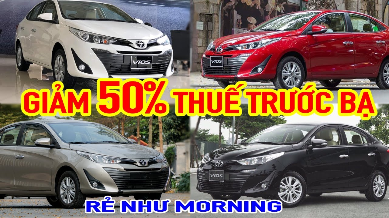 Giá Vios E Áp Dụng Giảm 50% Trước Bạ Và Khuyến Mãi Mới