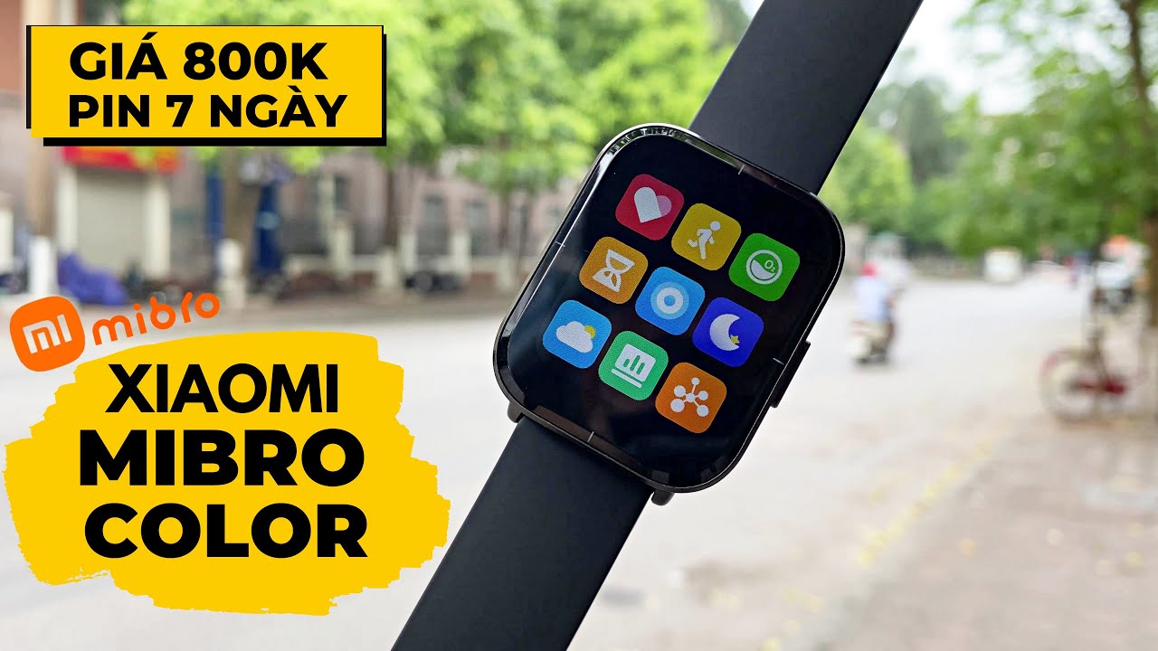 Review Xiaomi Mibro Color : Sang Trọng - Pin 7 Ngày | SmartWatch Giá Rẻ ! ( Tặng Miễn Phí )