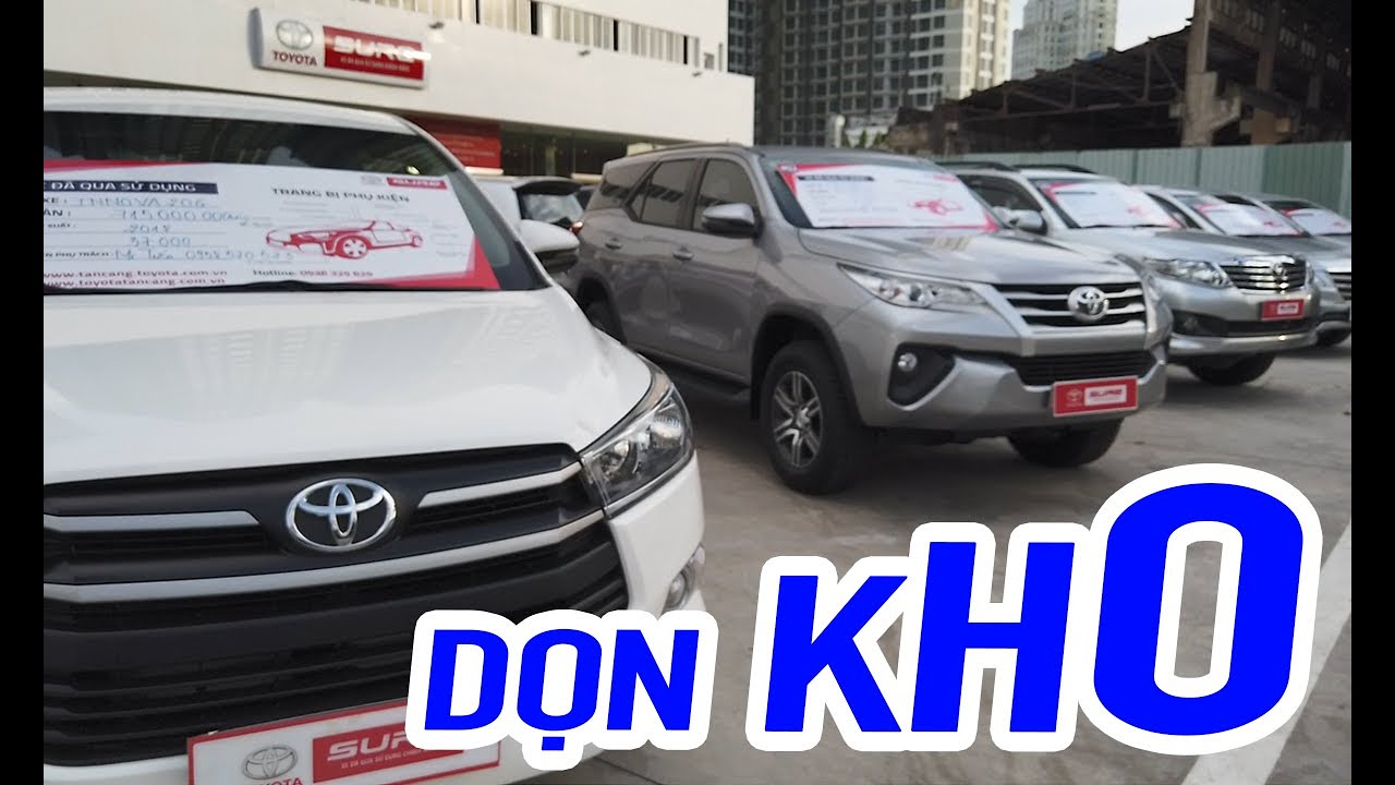 Thanh Lý Kho Xe Cũ Mùa D.Ị.C.H Tại Toyota Hiroshima Tân Cảng