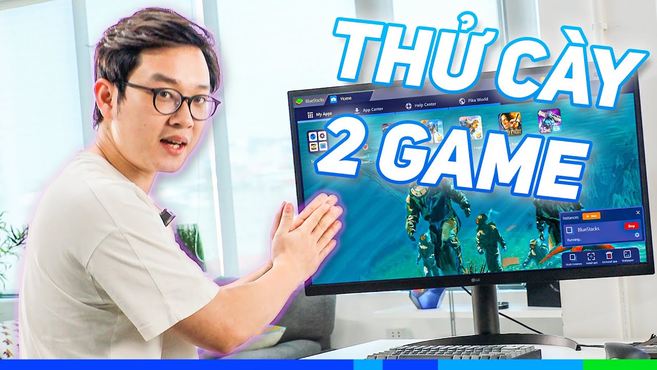 Thử Vắt Kiệt 8 Nhân CPU (Chơi 2 Game, Giả lập 10 Accounts,...) | ThinkView thử nghiệm