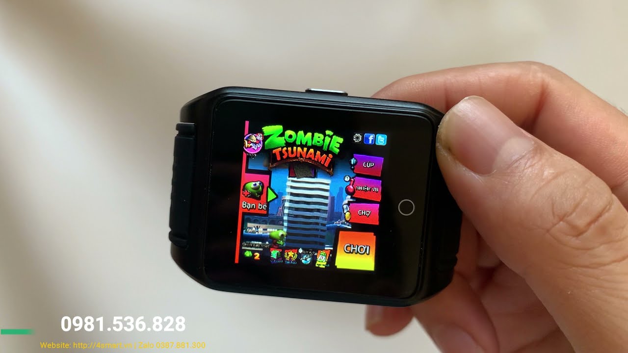Chơi game giải trí cực đã trên đồng hồ thông minh X86 Plus